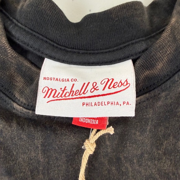 Mitchell Ness Kids Pittsburgh Steelers Throwbacks T Shirt Size M 10/12 NFL Black - Picture 7 of 11